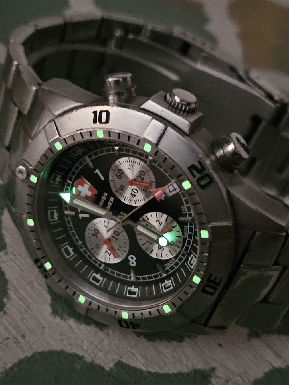 Orologi: Swiss Timer Herrenuhr Chronograph 42mm  – Usato da Flamatt venduto da pie_f9zm 3