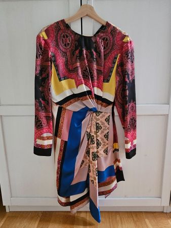 Etro Kleid gemustert Grösse IT 40, neuwertig, 100% Seide