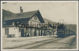 BE Zweisimmen - Bahnhof - Bahn