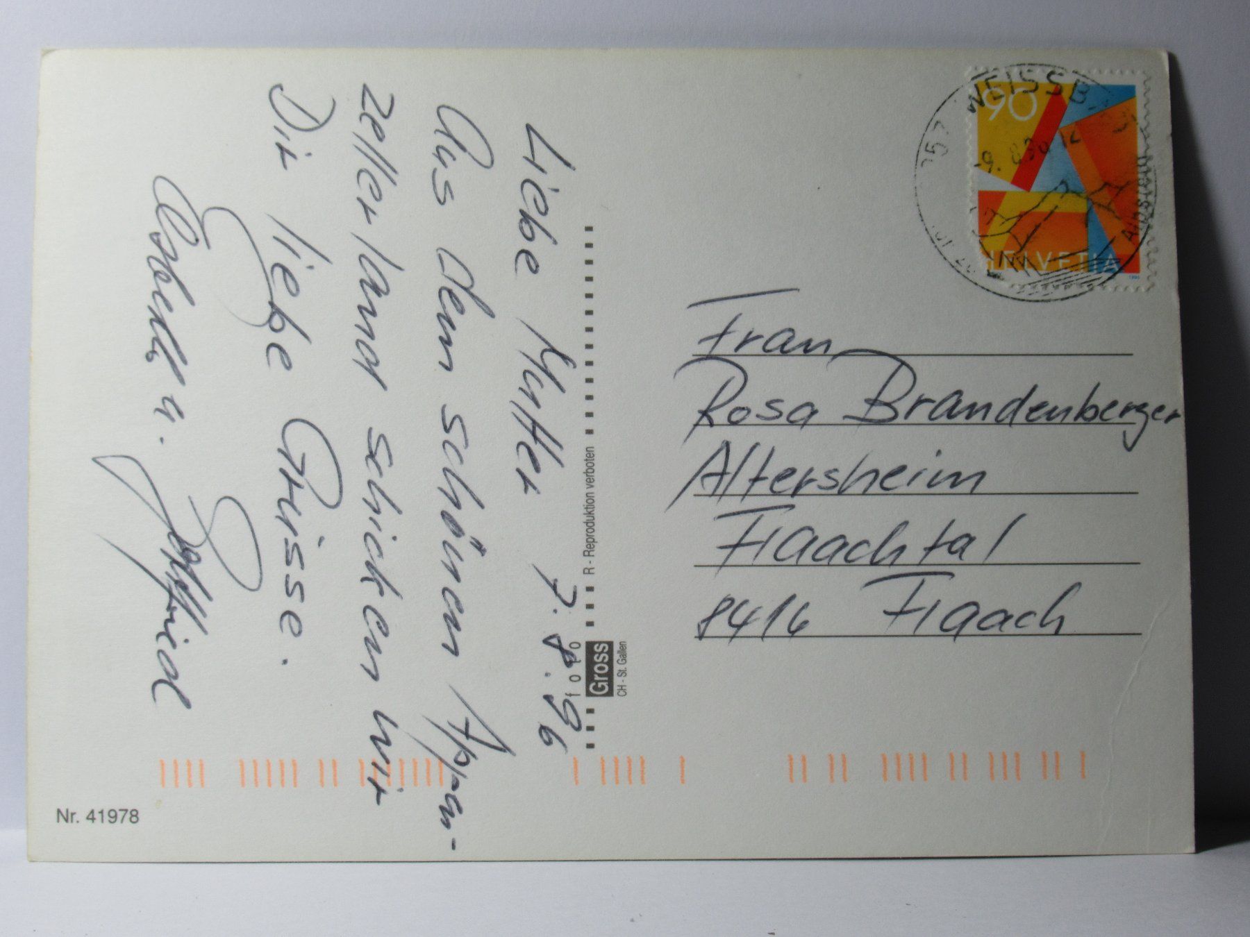 Cartoline postali: Wasserauen - Ebenalp – Usato da Grenchen venduto da frechri 1