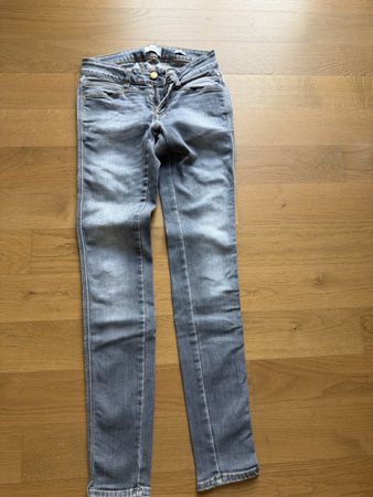 Trendy Damen Jeans Gr. 26/32 von CLOSED Pedal Star light gre
