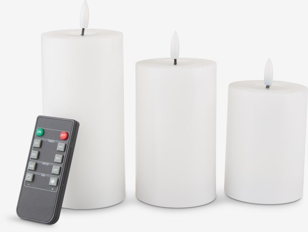 Candele: Bougie led set x2 – Nuovo (secondo la descrizione) da Monthey venduto da cio_77wf