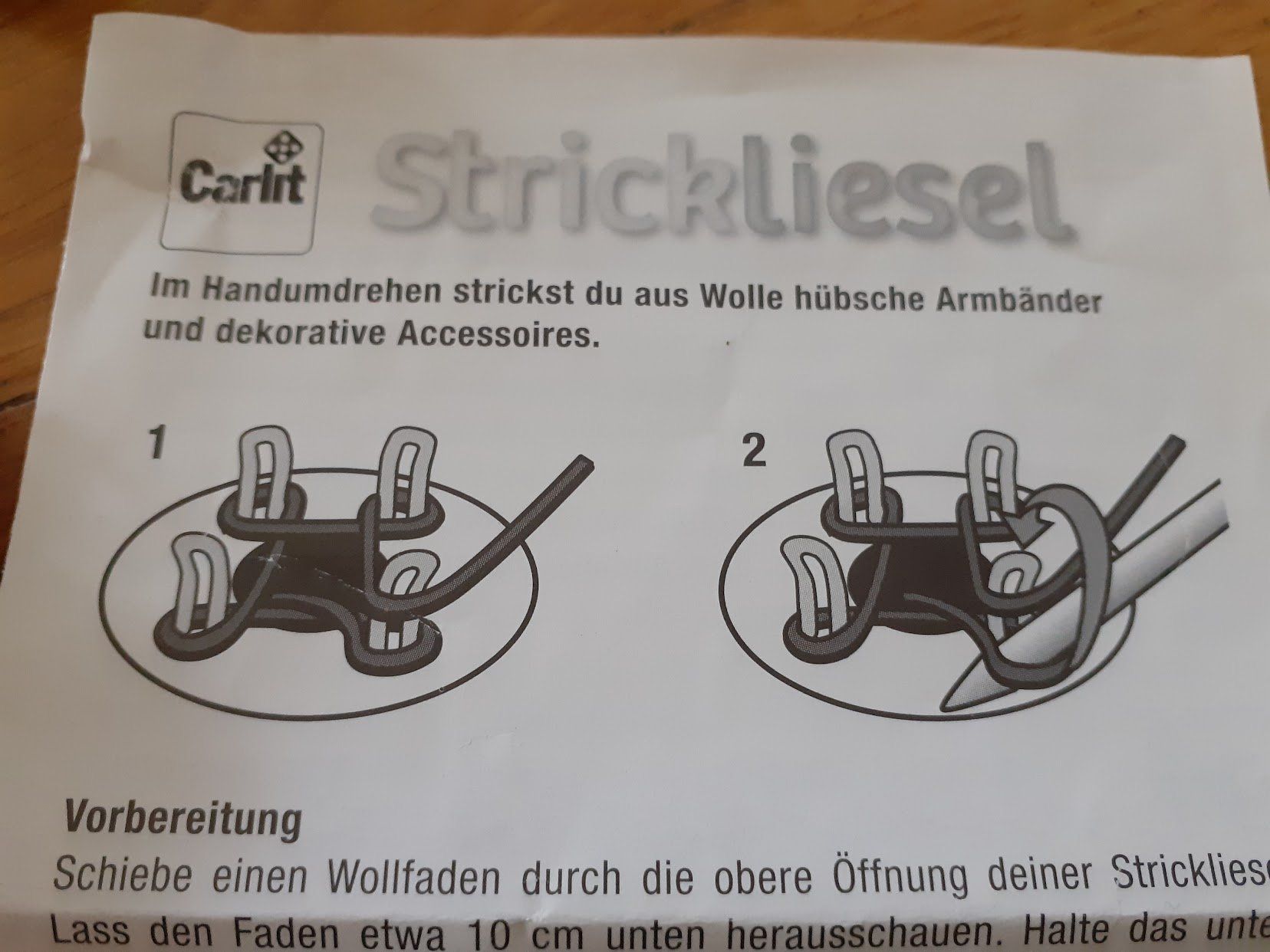 Kit bricolage: Zwei Strickliesel Neu – Usato da Dübendorf venduto da Fip05 2