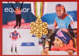 Anja Weber Autogramm signiert Foto 10x15cm Ski Triathlon