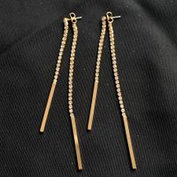 18KGP Funkelnde Zirkonia Ohrstecker