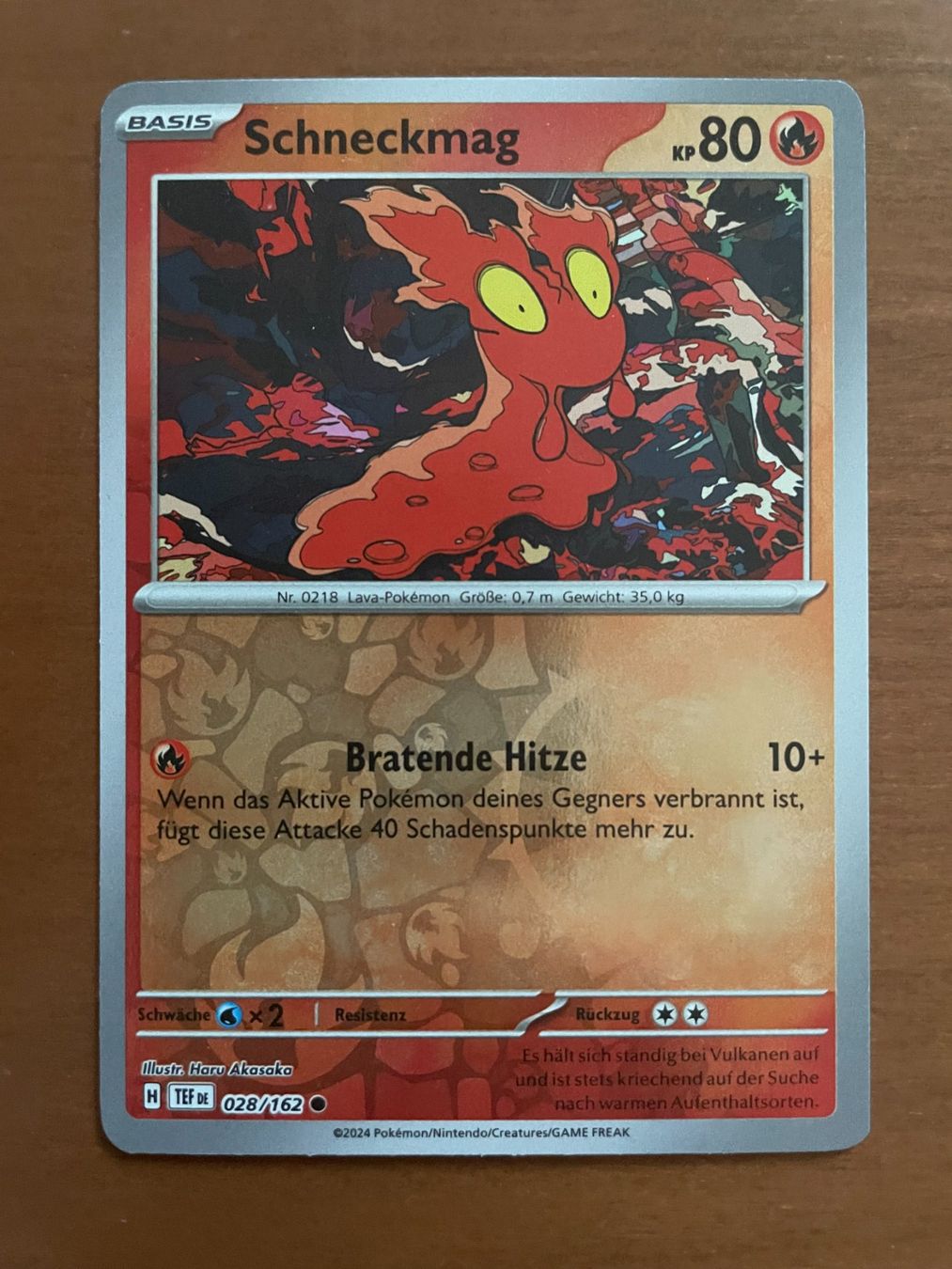 Pokémon Carte collezionabili: Pokemon Schneckmag Reverse (Versand gratis) – Nuovo (secondo la descrizione) da Chur venduto da Angerson