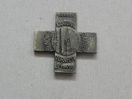 Abzeichen Brosche Medaille Davos Graubünden GR 1965