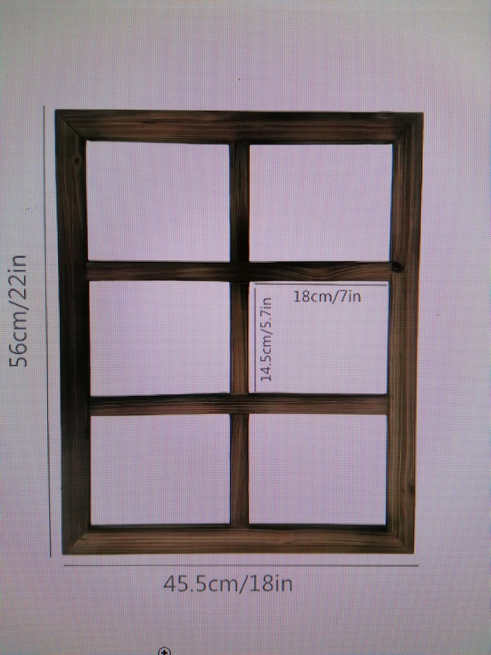 Tutte le decorazioni: 🎯Deko Fenster Rahmen Holz – Nuovo e nell'imballaggio originale da langenthal venduto da Jordi04 4