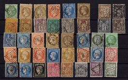 R1027  /  Collection de FRANCE 1896-1985 ( entiers/lettres )