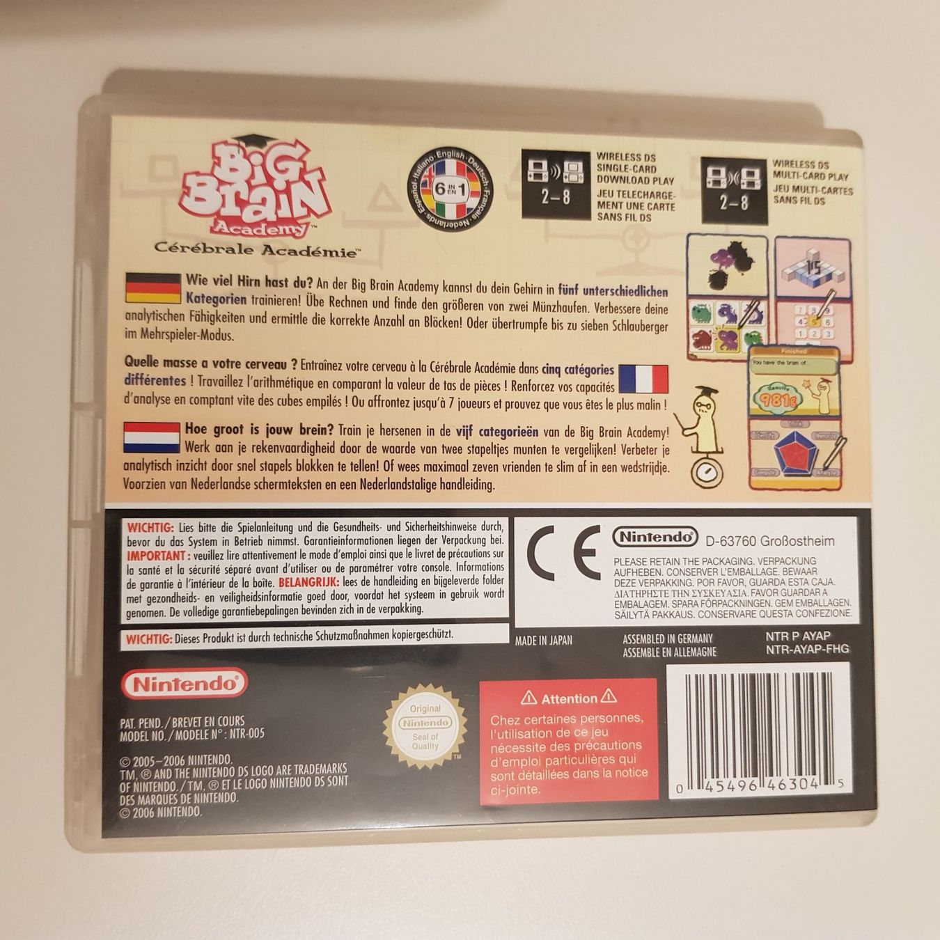 Nintendo Spiele: Big Brain Academy /DS – Gebraucht aus Münchenstein von 2DGames 1