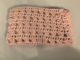 pochette fait main au crochet