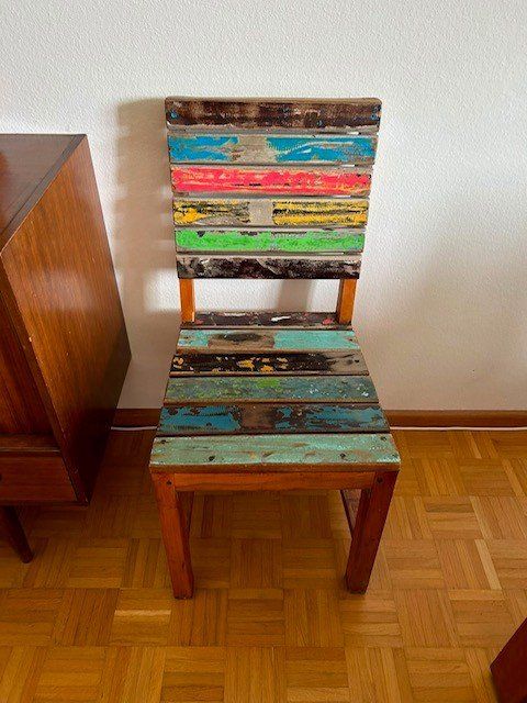 Chaises: 6 Stuhle "Mexican Style" für innen oder aussen – D'occasion à Arlesheim par totoluz 5