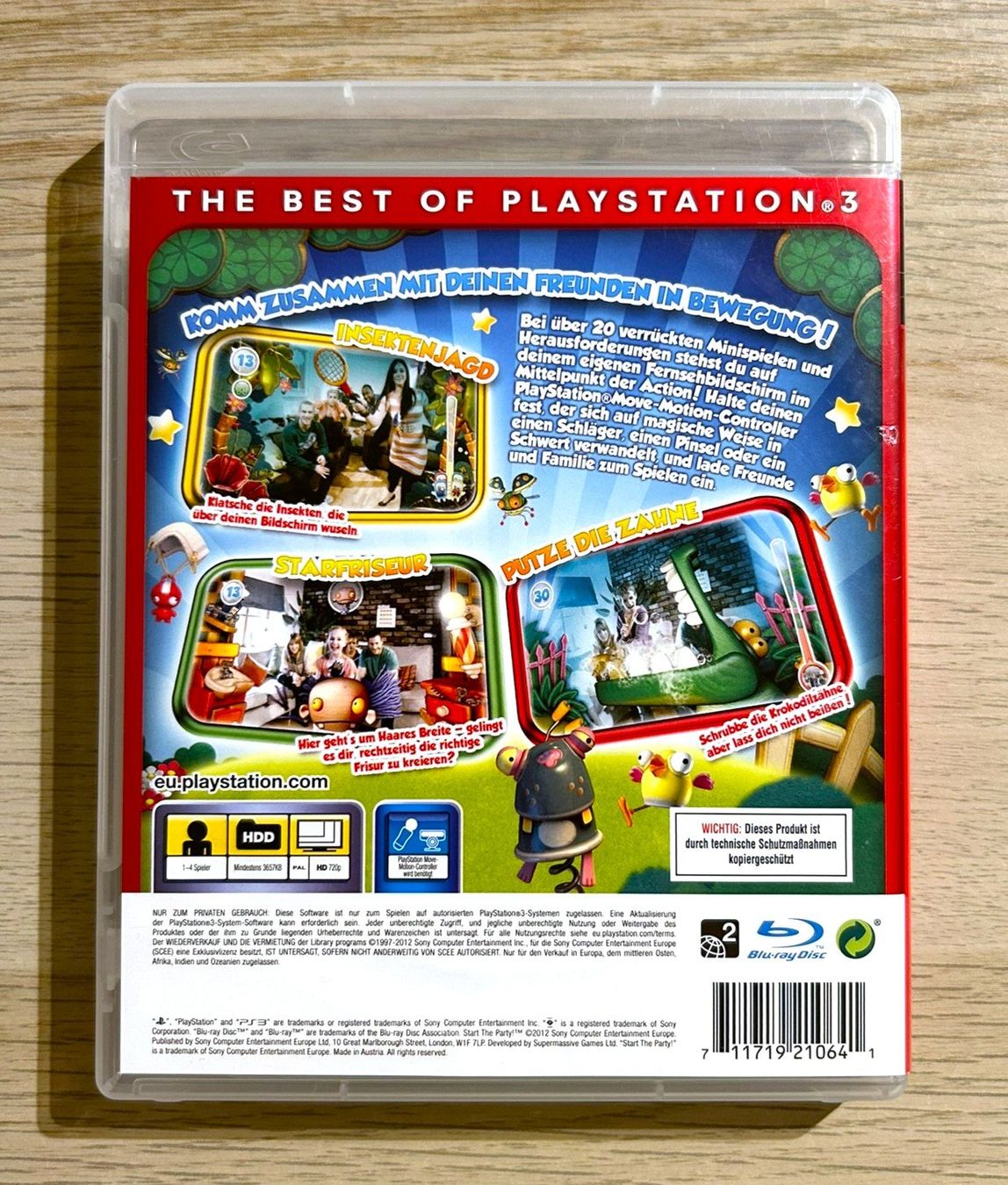 Sony Giochi: Start the Party! PS3 – Usato da St. Gallen venduto da Alpine.Arcade 1