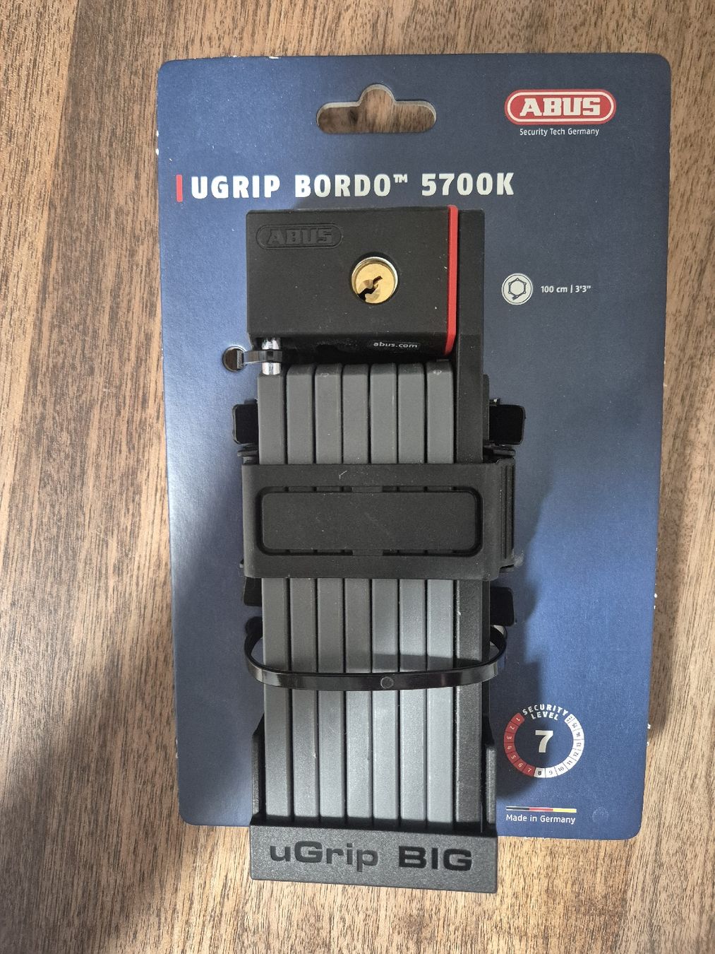 Abus Cadenas: Abus uGrip Bordo 5700K Faltschloss neu – Neuf avec emballage d'origine à Steffisburg par Mallekobold