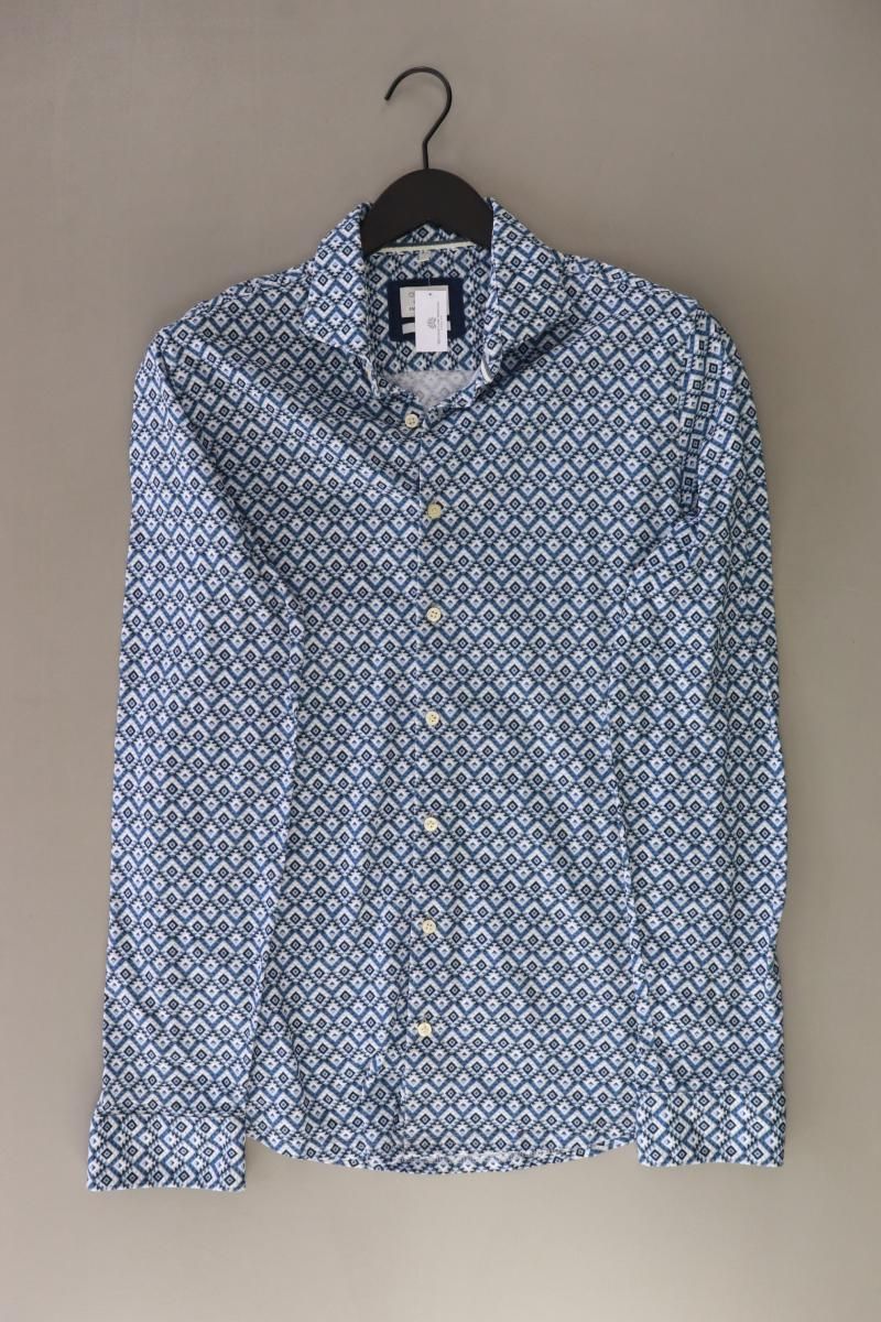 Chemises: Olymp Langarmhemd Gr. M blau – D'occasion à Neustadt an der Waldnaab par SecondLifeFashion