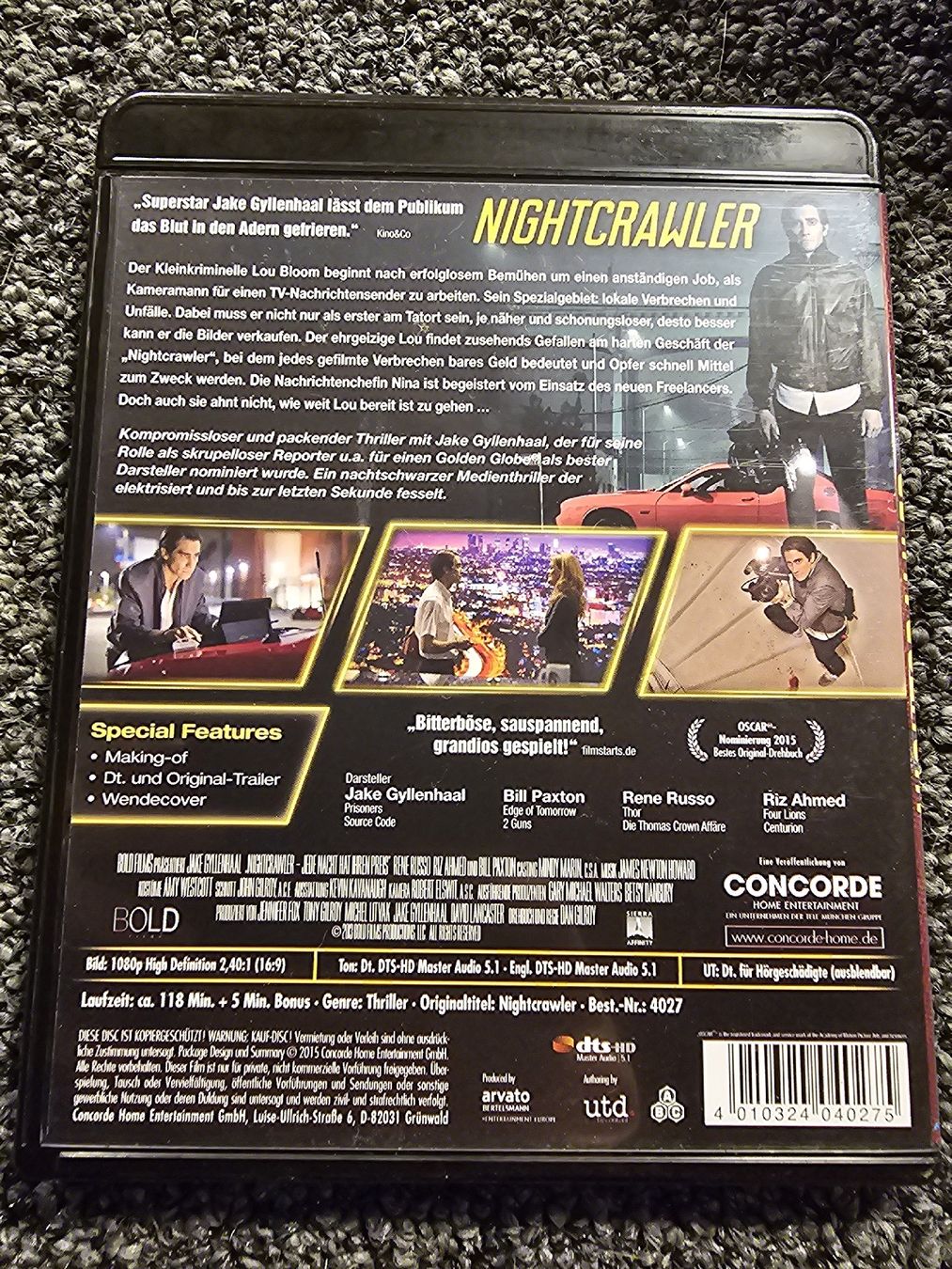 Tutti i DVDs: Nightcrawler Blu-ray  – Usato da Ruswil venduto da jan_bxl5 1