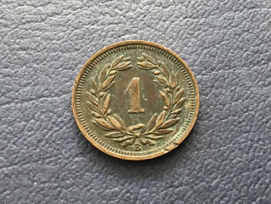 Tutti le monete: 1 Rappen 1932 – Usato da St. Margrethen SG venduto da alfapeugeot10 2