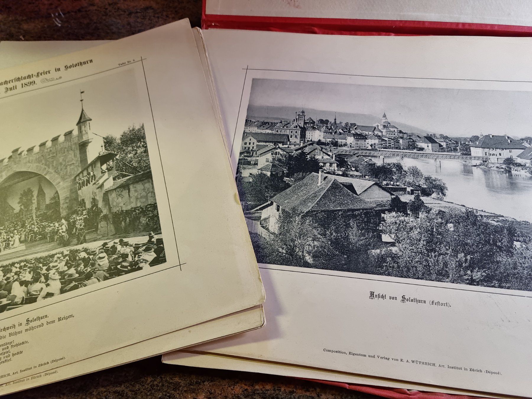 Foto & Immagini: Solothurn Dornacher Schlachtfeier 1899 – Usato da Trachslau venduto da post35 3