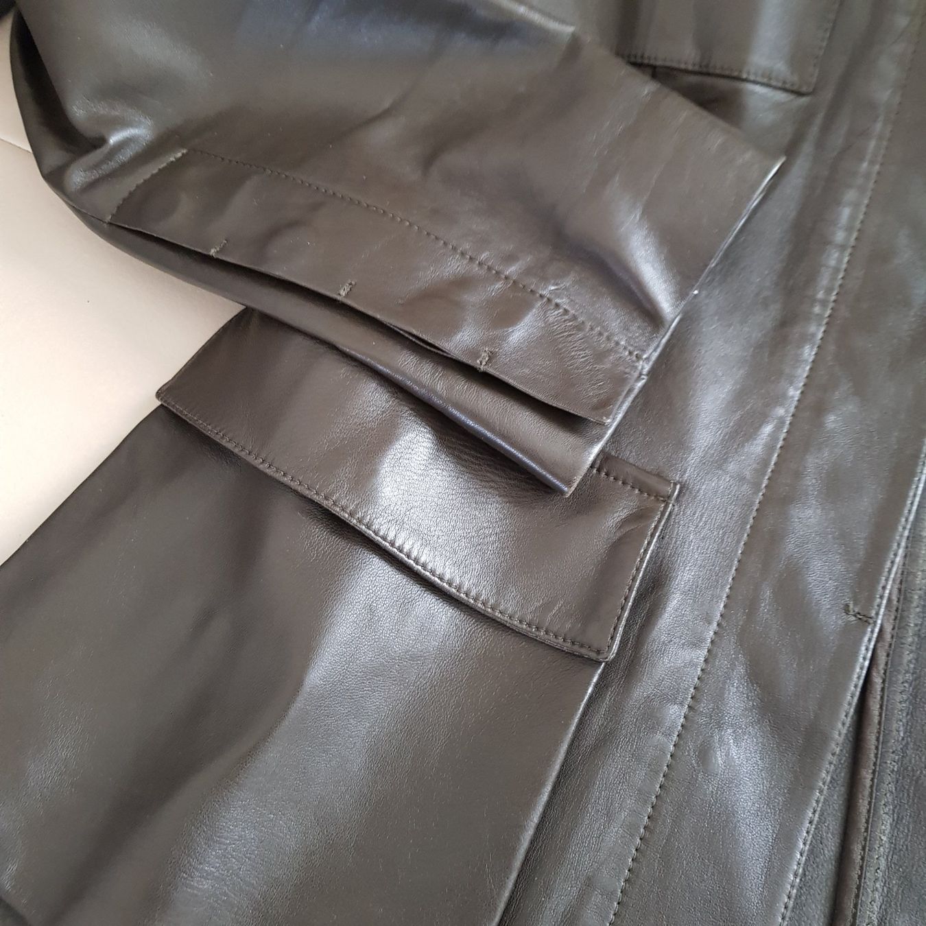 Gucci Giacche: WUNDERSCHÖNE GUCCI-VINTAGE Lederjacke – Nuovo (secondo la descrizione) da Olten venduto da Magnum2001 7