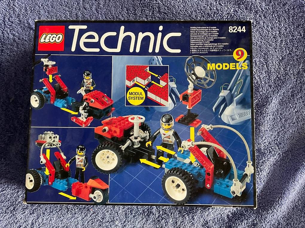 Lego Kit di costruzioni: Lego Technic 8244, Modul Set, mit Originalverpackung – Usato da Willerzell venduto da Eluchs