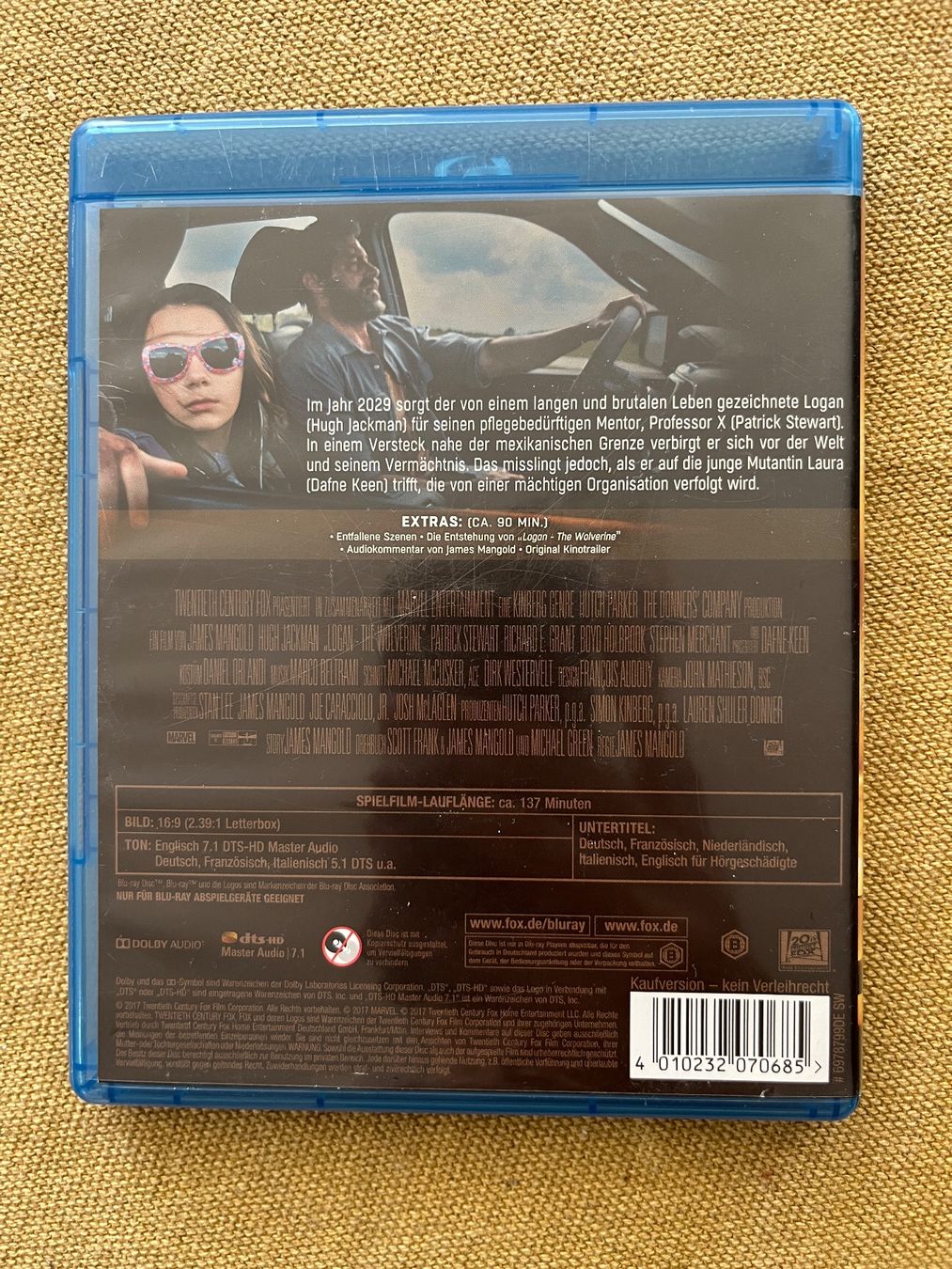 Tutti i DVDs: Logan (2017) Blu-ray – Nuovo (secondo la descrizione) da Sierre venduto da black.box 1