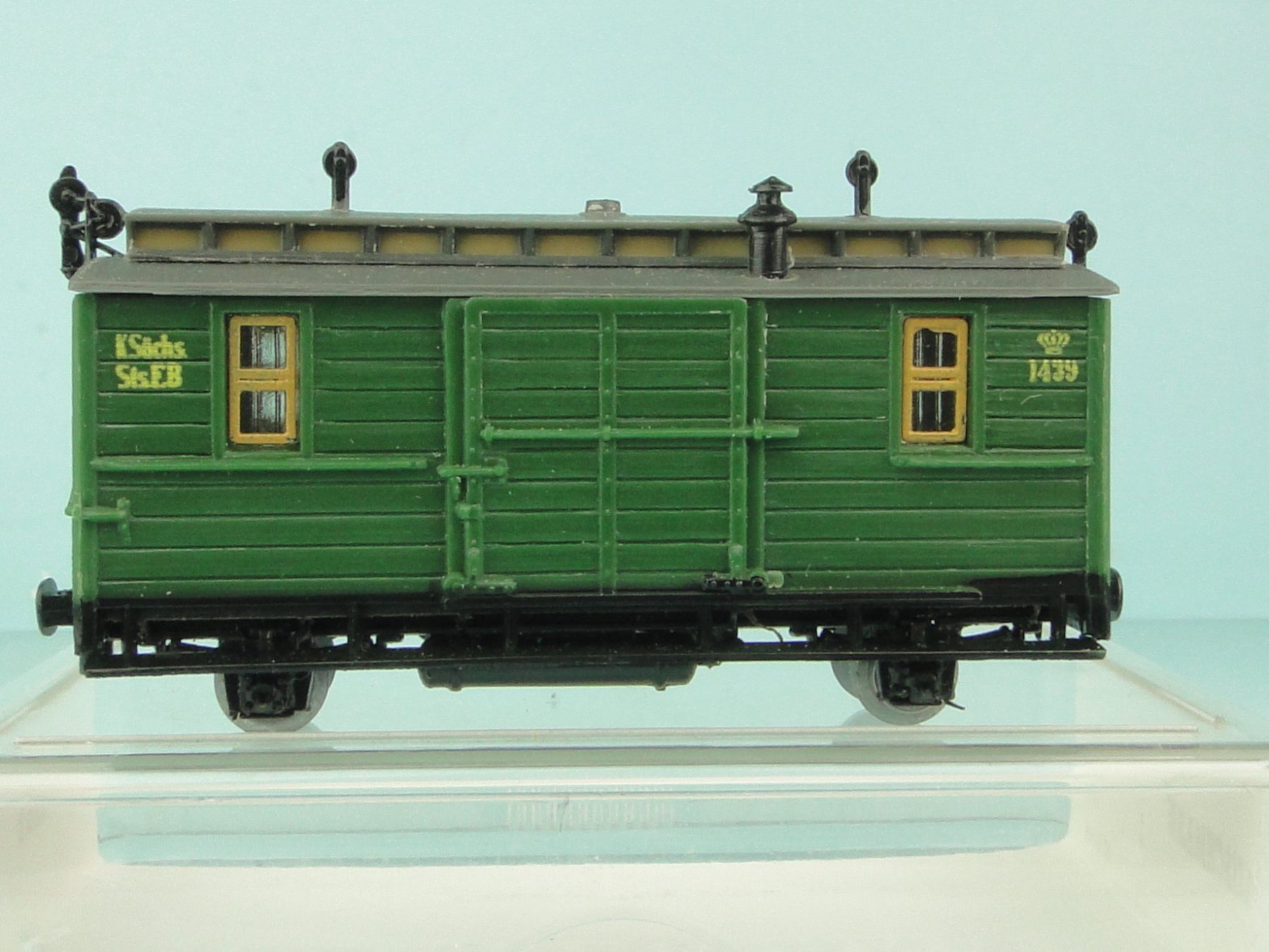Egger-Bahn Modellini di ferrovie: Technomodell/Antiquar H0e K.S.Sts Güterwagen – Usato da Bülach venduto da cann11 4