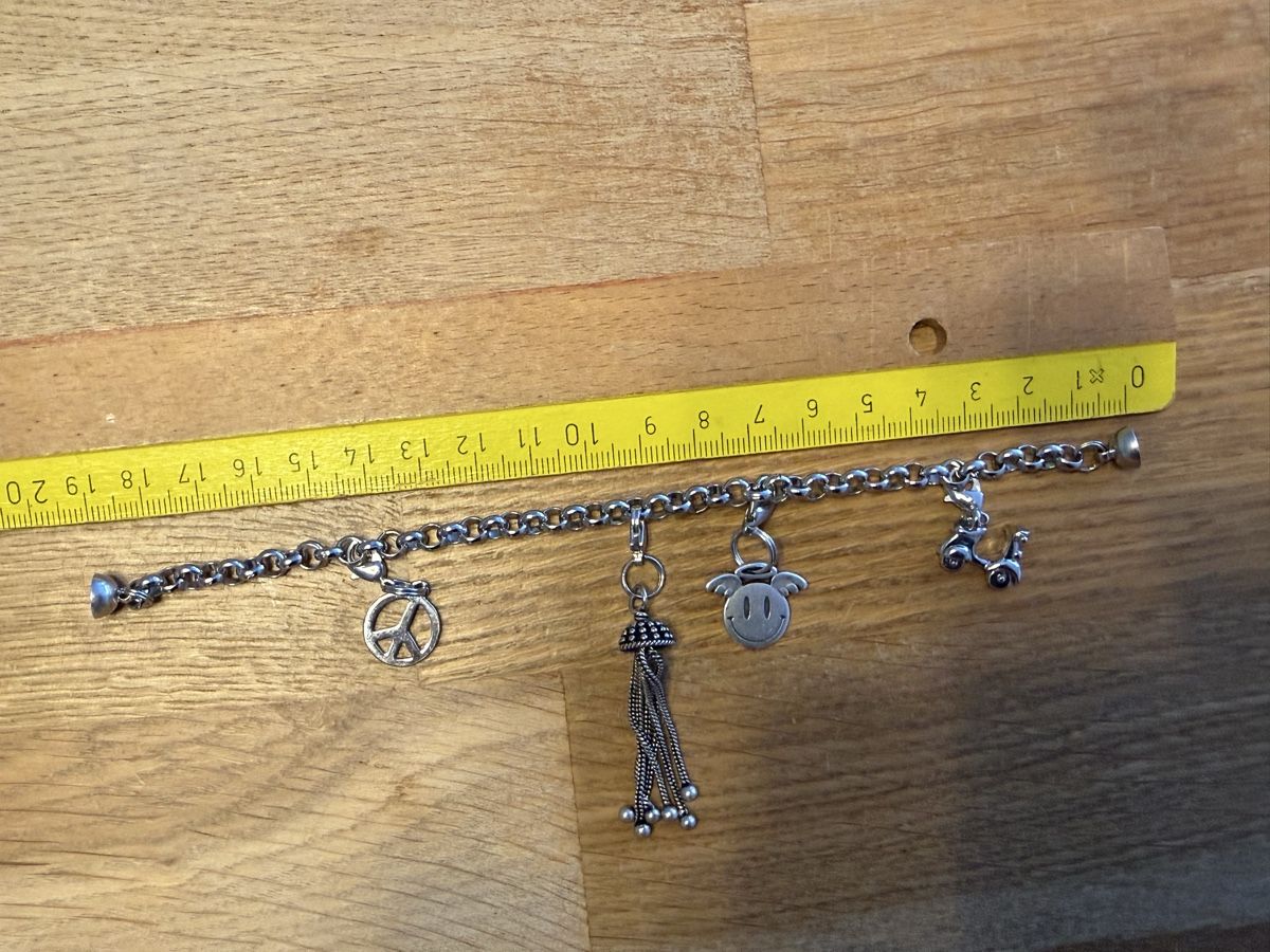 Bracciali & Braccialetti: Armband mit Anhängern: Armkette Schmuck – Usato da Goldach venduto da Messerguru 4