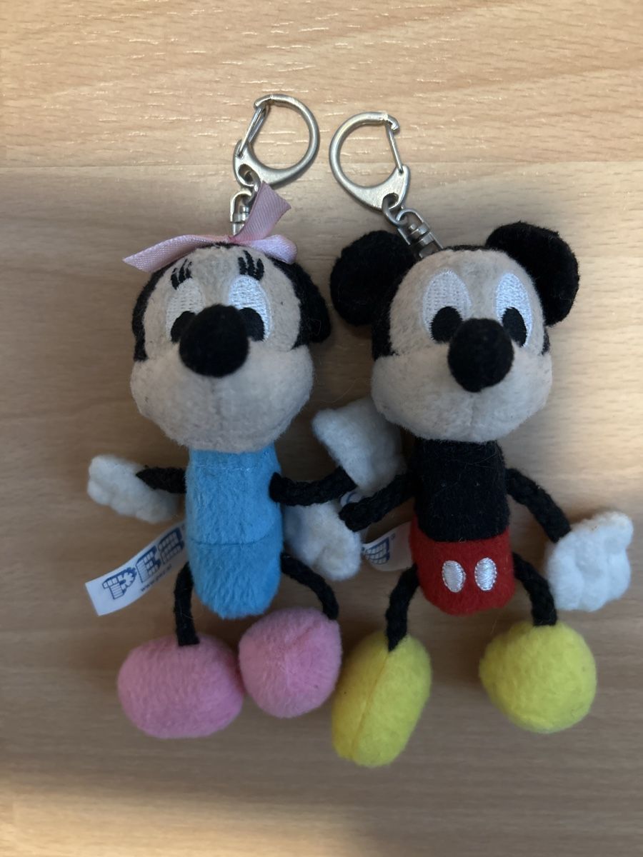 Pez Figuren: PEZ Spender Mickey +Minnie Mouse Plüsch( 1999) – Gebraucht aus Kreuzlingen von jamie45 1