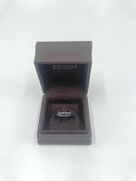 ALLIANCE SAPHIR RING IN 750 WEISSGOLD