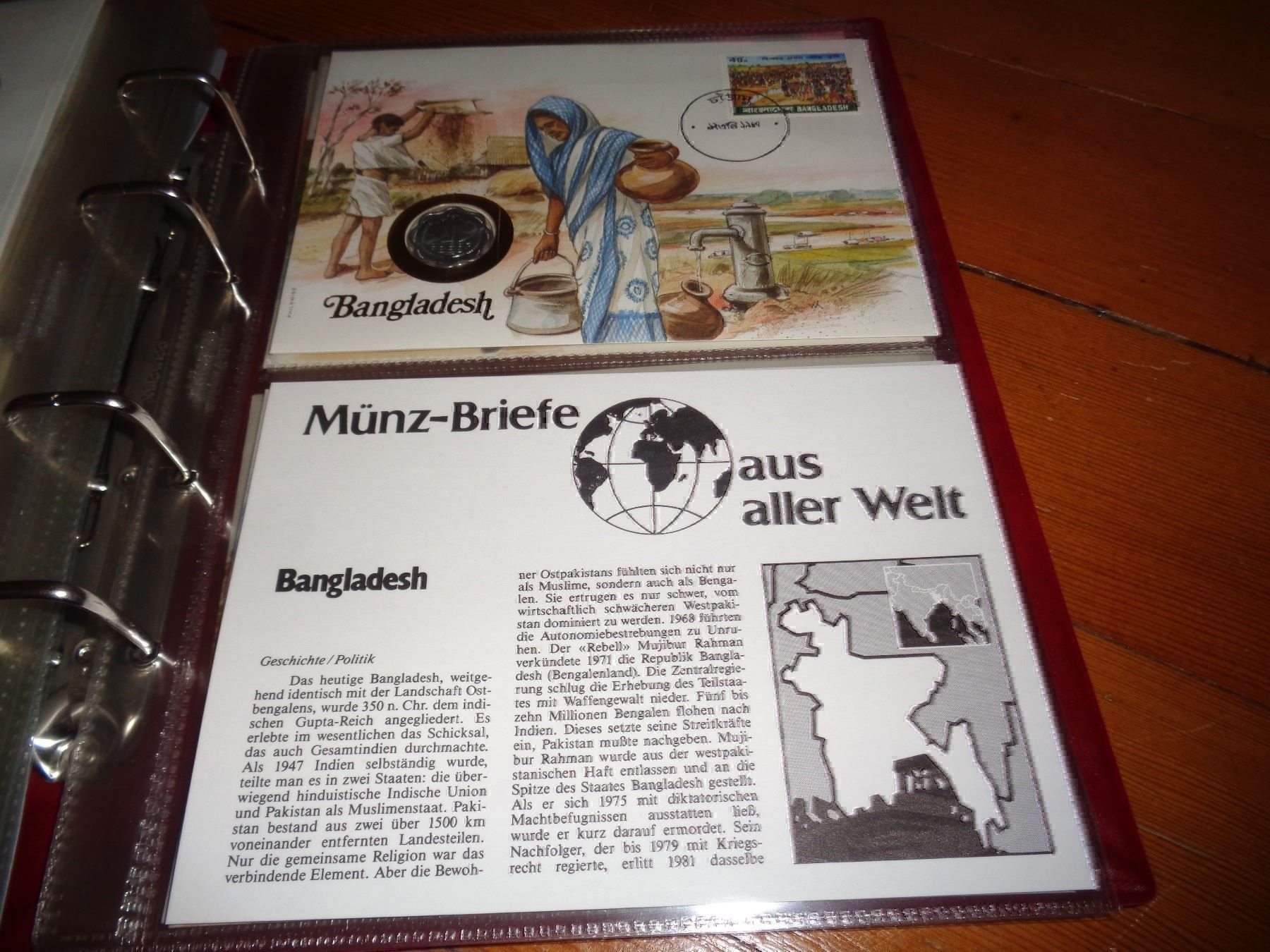 Tutti le monete: Münzbrief Bangladesh – Usato da Olten venduto da Disc-Verkauf