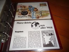 Münzbrief Bangladesh