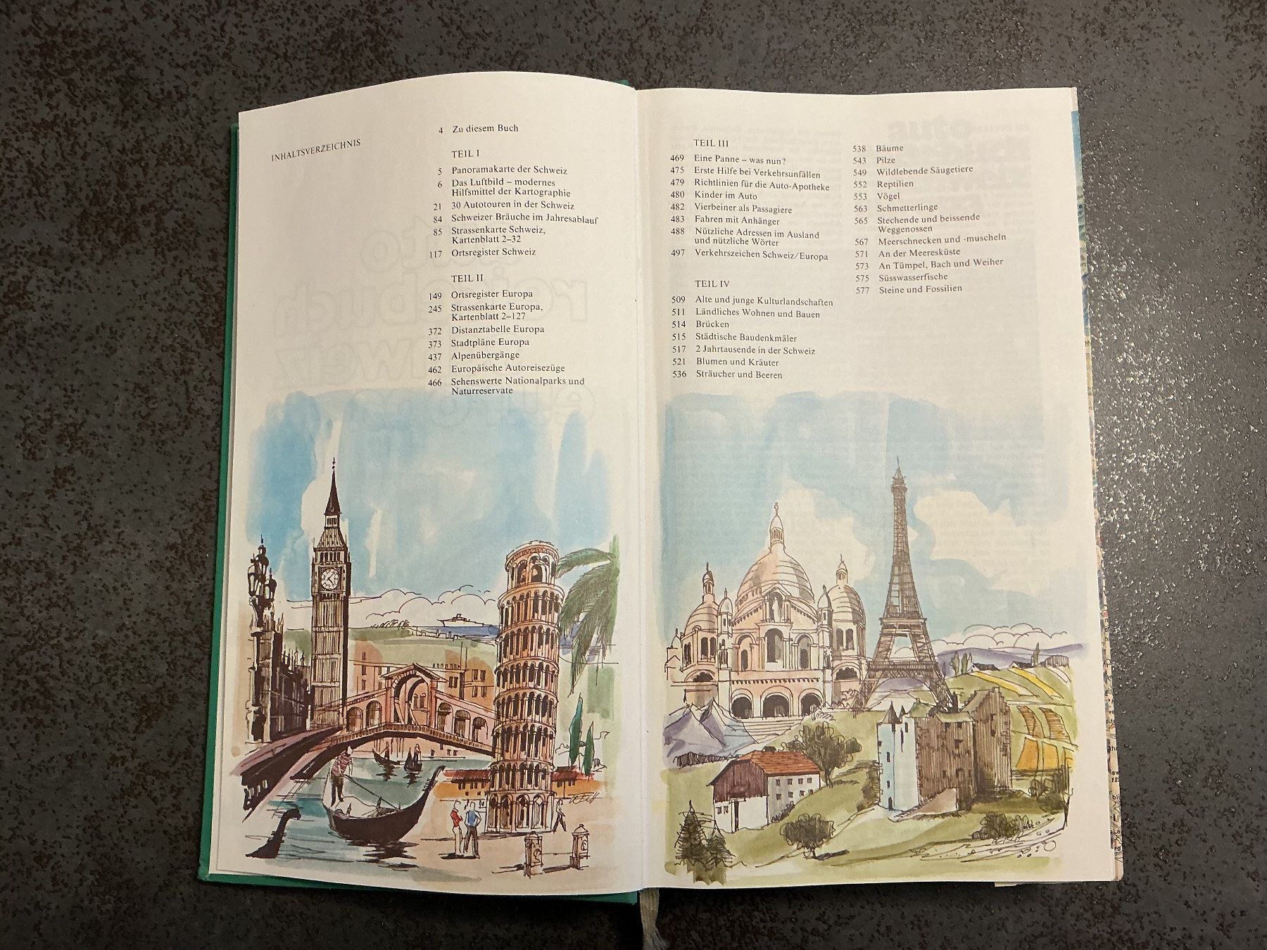 Bücher: Auto Reisebuch Schweiz-Europa 1980 – Gebraucht aus Horw von adler65 3