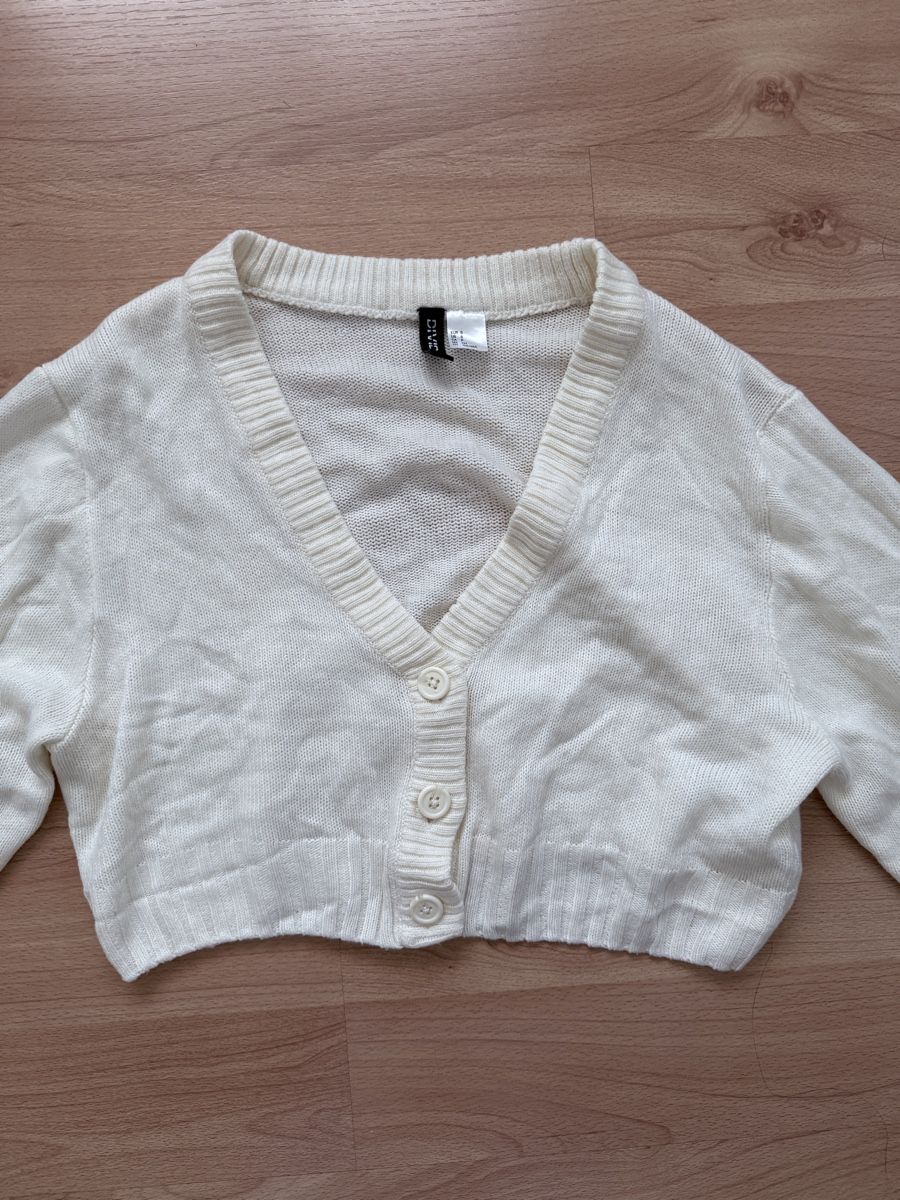 H&M Giacche: H&M Strickjacke, Gr. S, Creme-weiss – Nuovo (secondo la descrizione) da Rotkreuz venduto da tha_lb6g 2