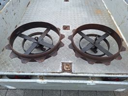 Bucher Eisen Rad 12 Zoll Motormäher Traktor Rasenmäher
