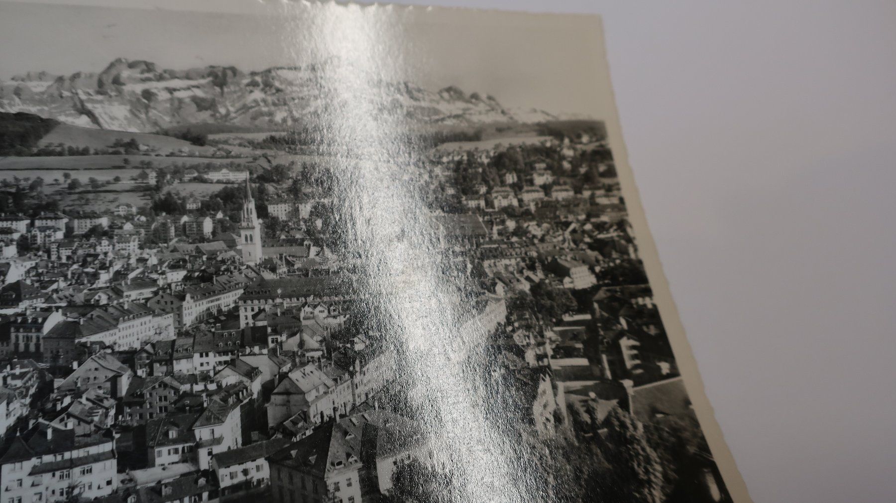 Cartoline postali: St. Gallen mit Säntis 1950 – Usato da Cormoret venduto da Pascalll2001 3