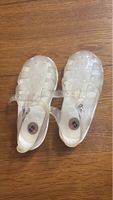 Transparente Badeschuhe/Sandalen Gr. 24, ideal für Sommer