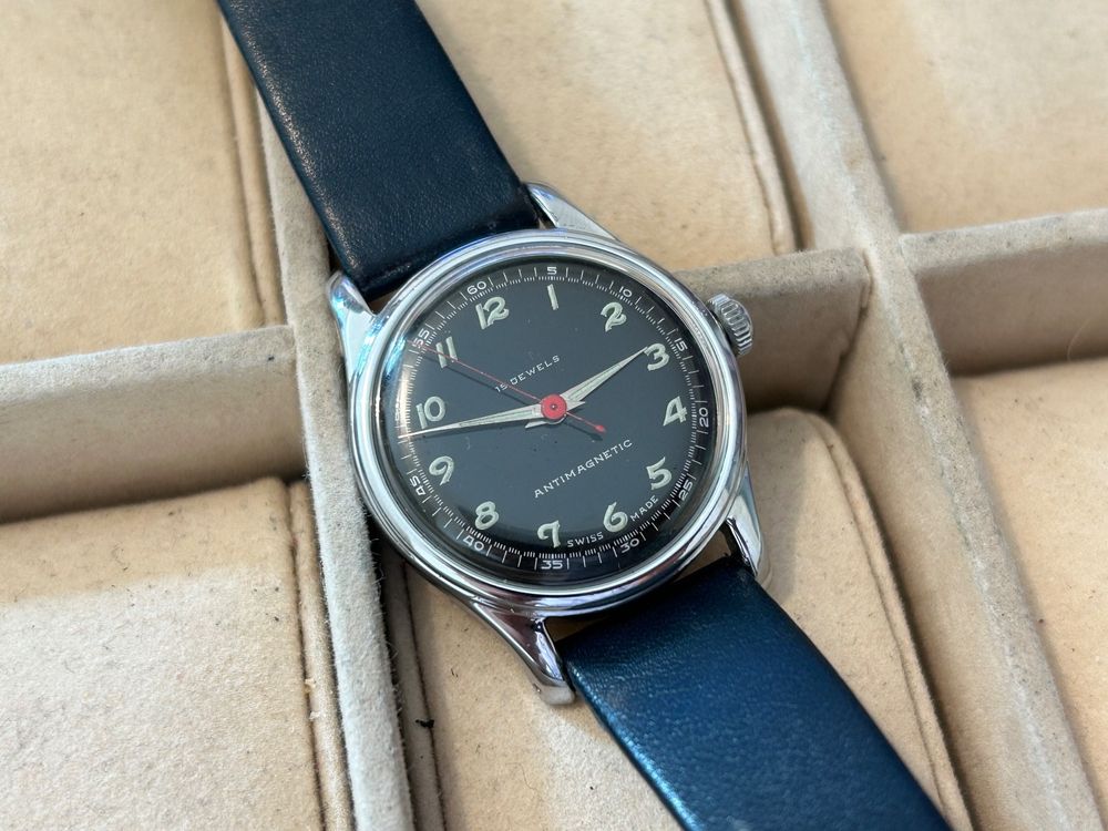 Montre Mécanique Vintage Gewa Des Années 1950 - Occasion - Style Rétro - Unisexe