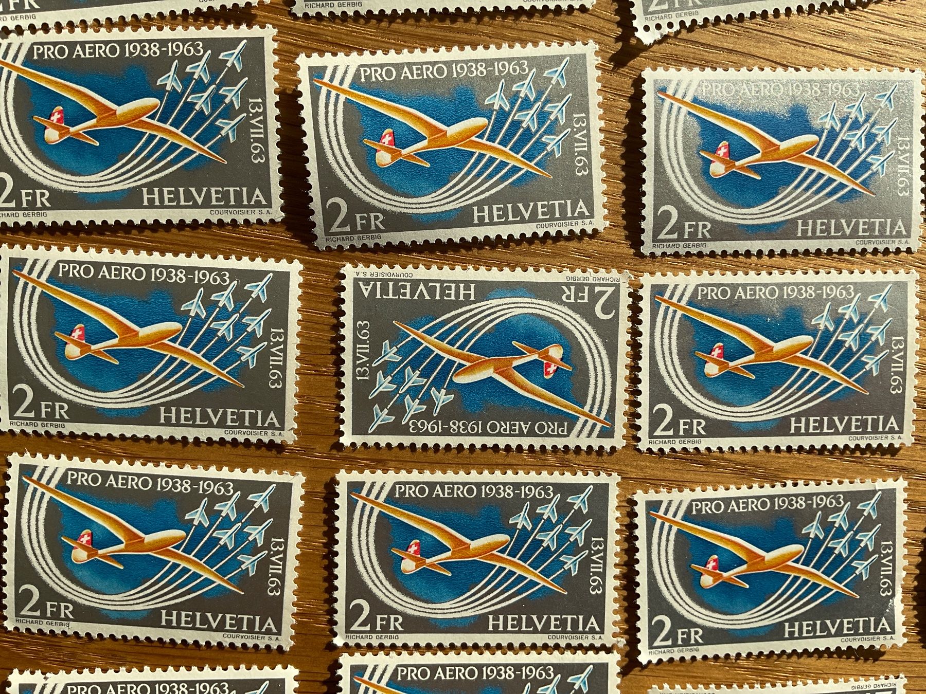 Tutti i francobolli: 72Fr Flugpost Frankaturware ungestempelt postfrisch Sammlung – Nuovo (secondo la descrizione) da Wil SG venduto da Chefsugus 3