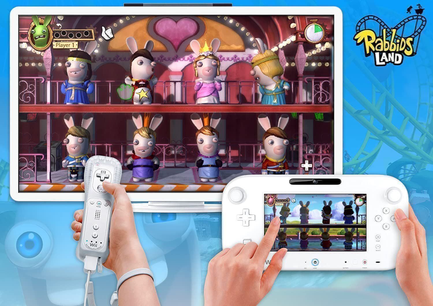 Nintendo Jeux: RABBIDS LAND NINTENDO - WII U Nintendo – D'occasion à Pambio Noranco par Pol69 2