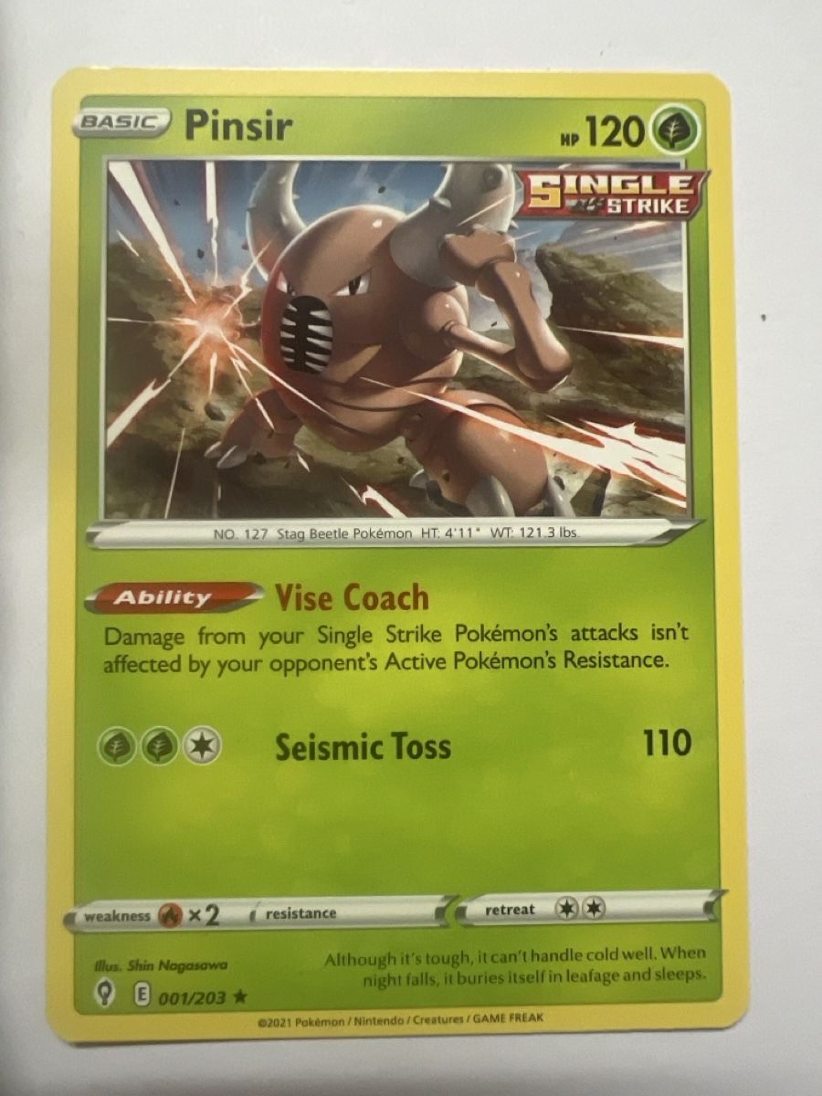 Pokémon Sammelbilder & Trading cards: Pinisir Pokémon  – Gebraucht aus Frauenfeld von mwguv