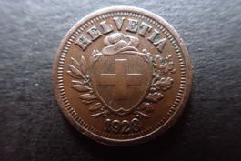 Schweiz 1 Rappen 1928 ab 1 Franken