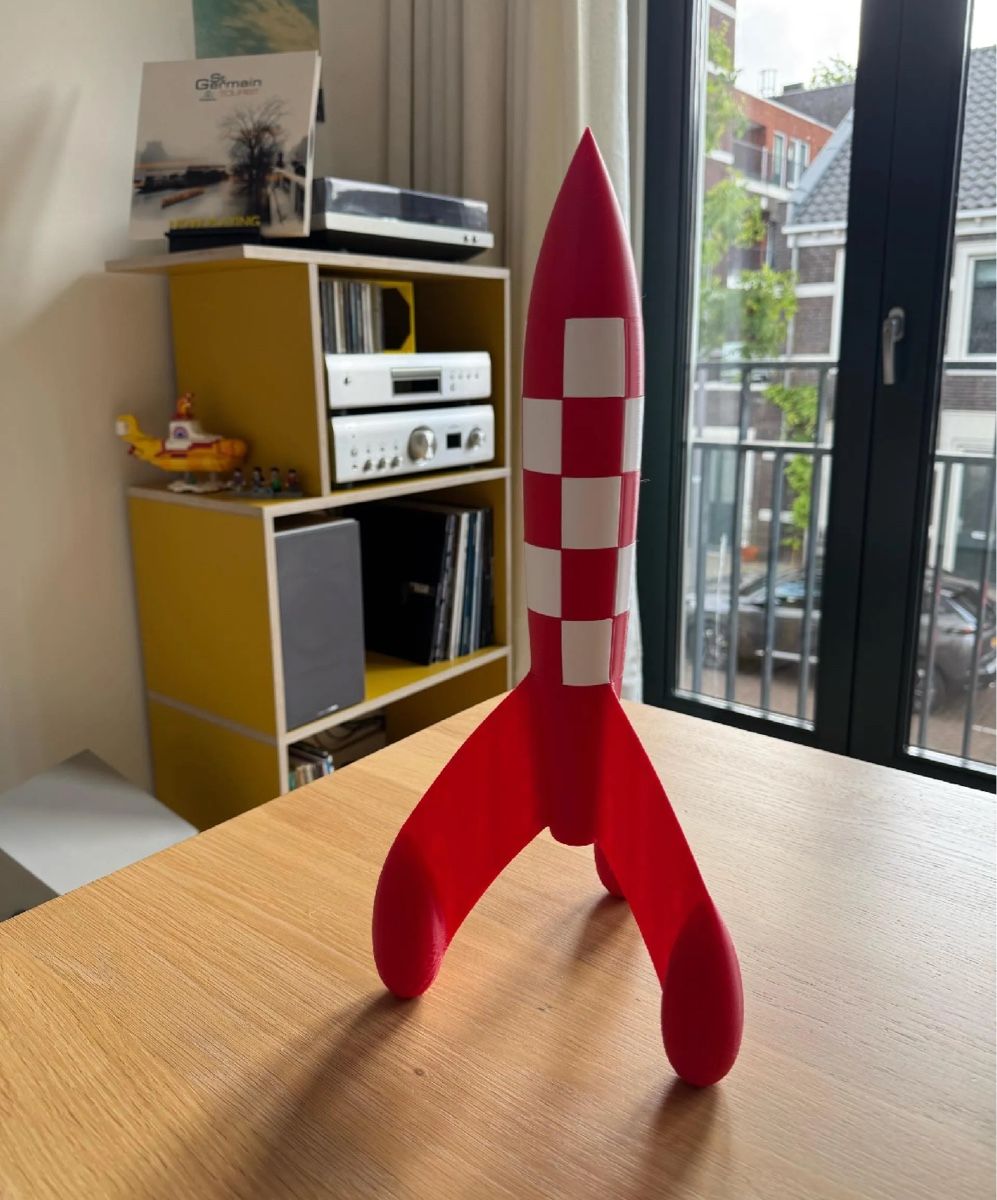 Tutte le decorazioni: Fusée Tintin environ 35cm – Nuovo (secondo la descrizione) da Noville venduto da Berlusconi55