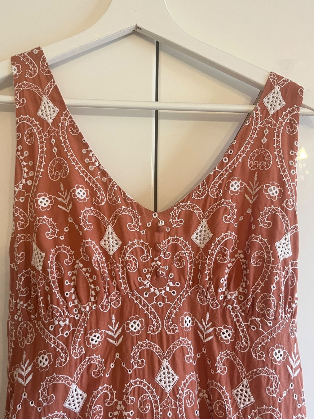 Promod Vestiti: Midikleid Maxikleid Broderie braun – Usato da Luzern venduto da maschmo 2
