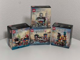 Lego Ninjago 40703 40704 40705 40706 | 4 Mikro Modelle | Neu