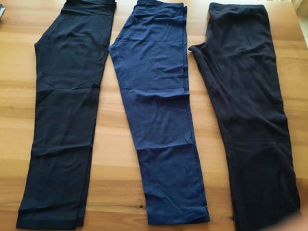 Damen Leggins, Gr. 38 / M / Set 3 Stk.