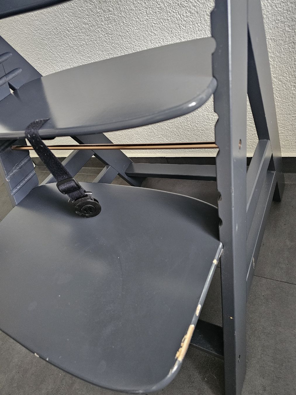 Hauck Seggioloni: Hauck Hochstuhl Alpha Plus Grau – Usato da Zürich venduto da sla_8krg 5