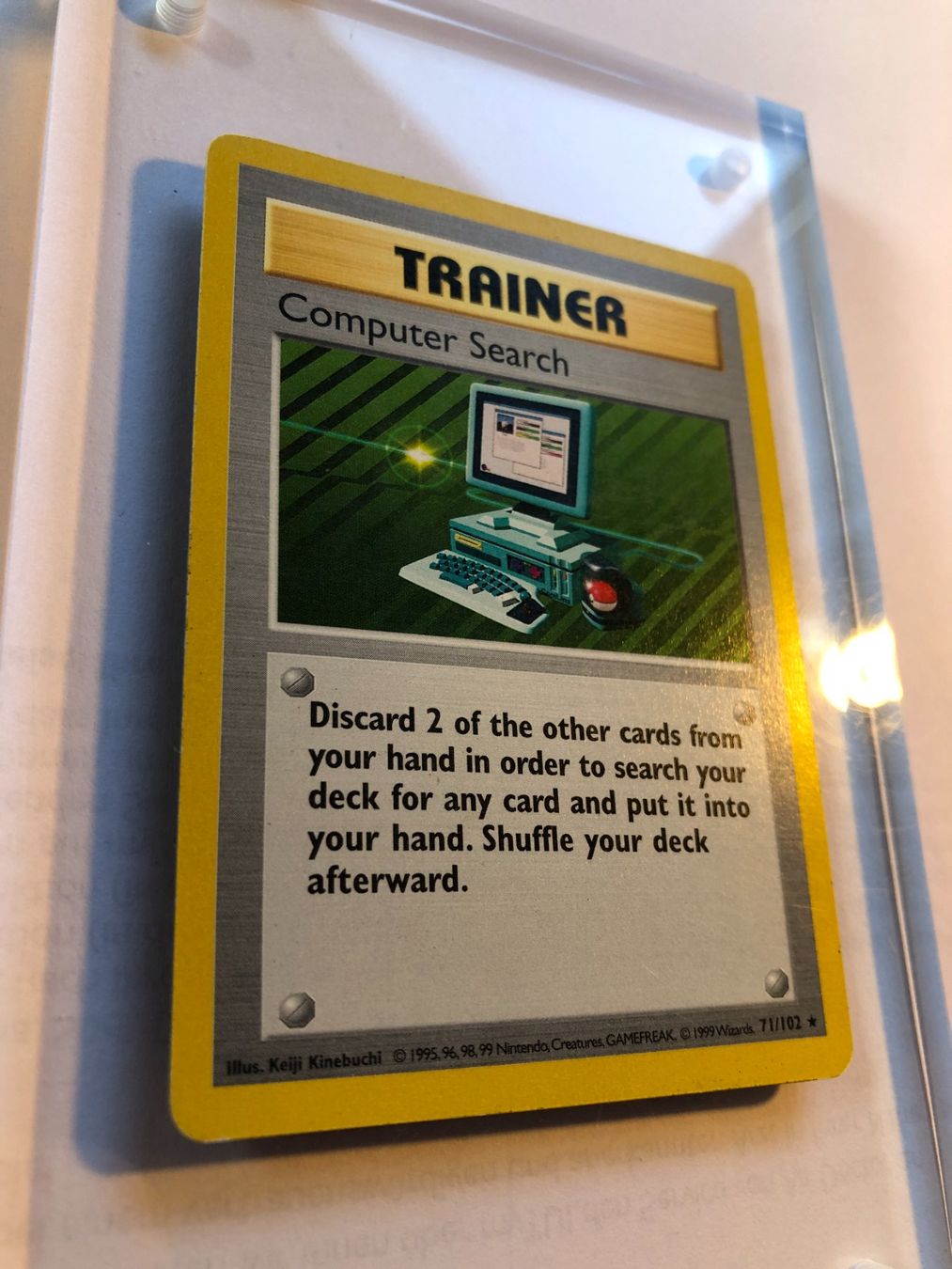 Cartes à collectionner: Computer Search (rare) Shadowless Base set - LP - ab 1.- – D'occasion à Giubiasco par dan_pr8b 1