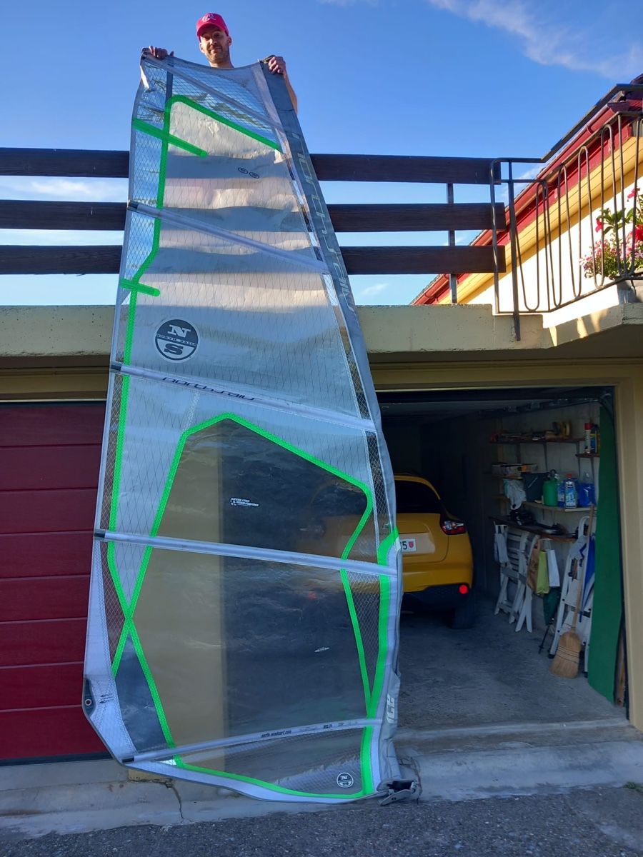 North Sails Surf: North sails Windsurfsegel 5.3 – Usato da Tuggen venduto da StephanW02