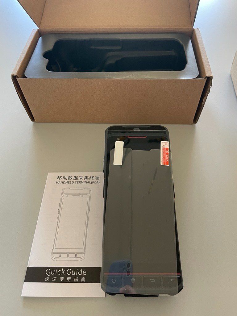Scanner: Blovedream P501 Scanner PDA Handheld mit Cradle – Nuovo (secondo la descrizione) da Basel venduto da inf_qrv2