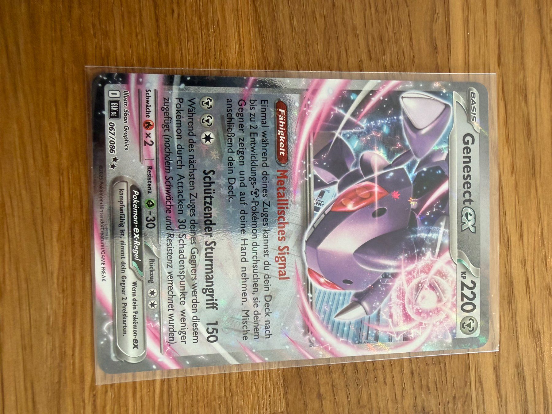 Pokémon Cartes à collectionner: Genesect EX 067/086 – D'occasion à Amriswil par sim_nlb6